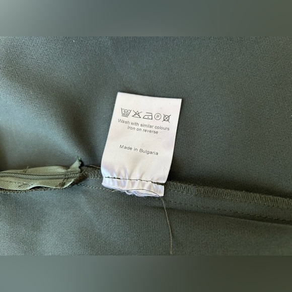 AQ/AQ DIDION STRUCTURED JUMPSUIt, HIDDEN ZIP, TAILORED LEG, SIDE SPLIT US 8R - Picture 6 of 8